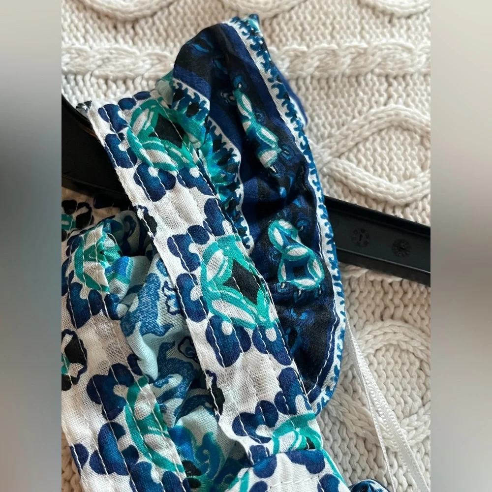 Lucky Brand Floral Maxi Dress with Ruffle Straps Women’s Size Small - Picture 13 of 16